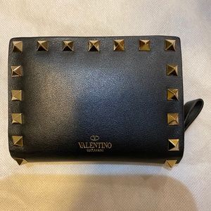 Authentic Valentino French flap wallet
